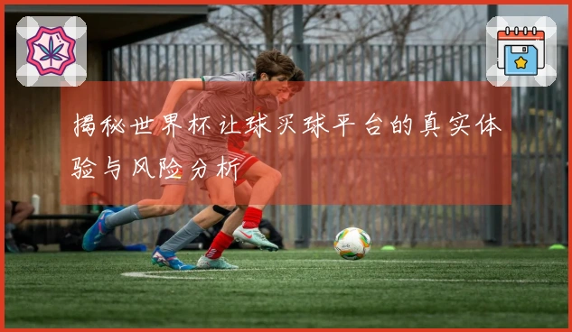 揭秘世界杯让球买球平台的真实体验与风险分析