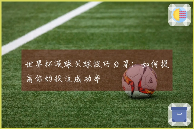 世界杯滚球买球技巧分享：如何提高你的投注成功率